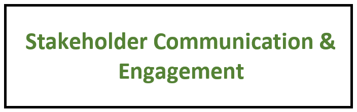 Stakeholder Communication & Engagement 